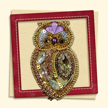 Брошь "Совенок" Брошь "Совенок" Brooch-"Owlet"